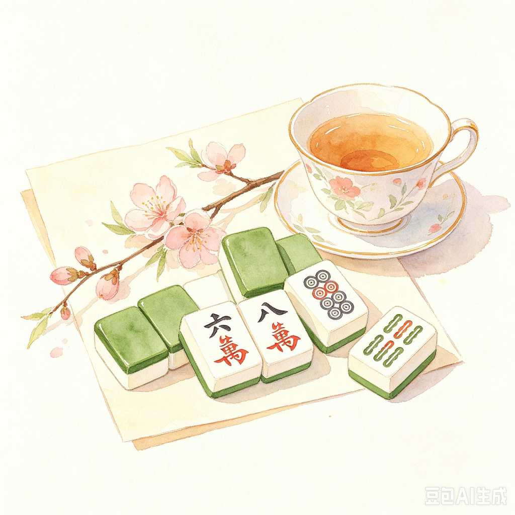 affordable luxury mahjong set